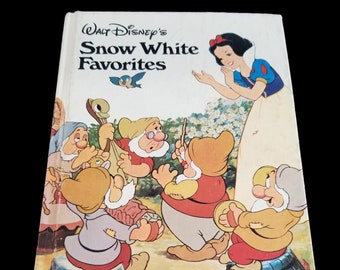 Walt Disney's Snow White Favorites By Walt Disney - Vintage Book