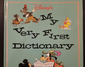 Vintage Book - Disney's My Very First Dictionary