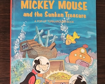 Micky Maus und der versunkene Schatz, ein Pop-Up-Buch