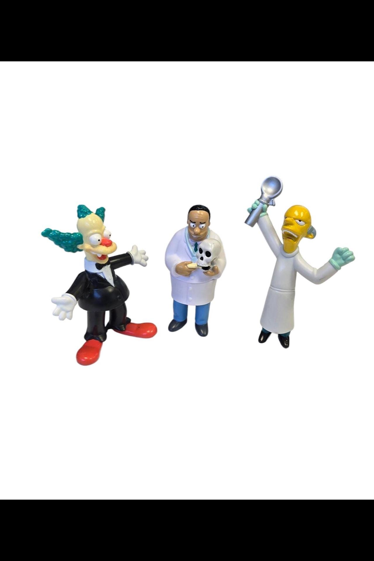 The Simpsons Bendable Figures 90年代 Set of 5 The Simpsons Bendable Action Figures 1990 Jesco