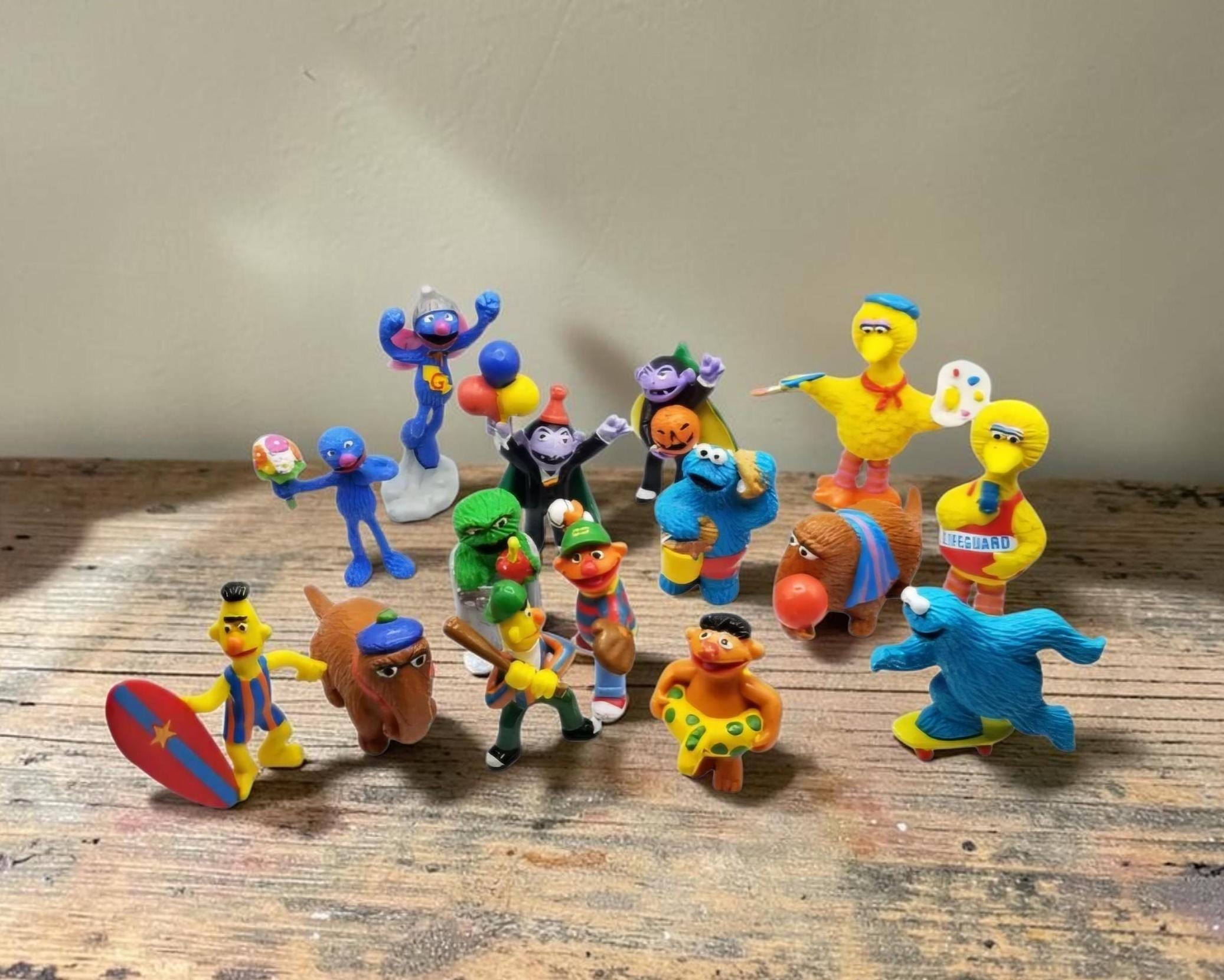 Vintage Applause PVC Sesame Street / Muppets Figures - Etsy