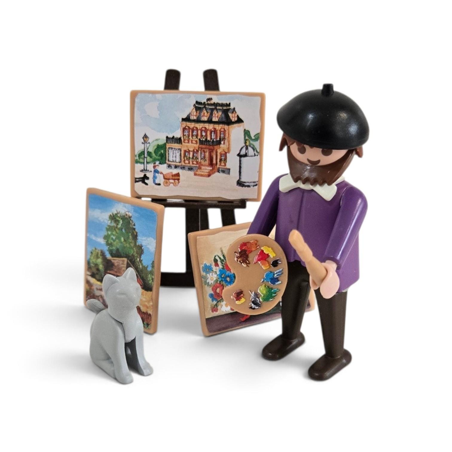 Playmobil プレイモービル 90年代 1990年代ヴィンテージ プレイモービル ヴィクトリアン アーティスト