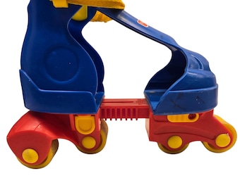 Patines ajustables vintage Fisher Price para niños pequeños