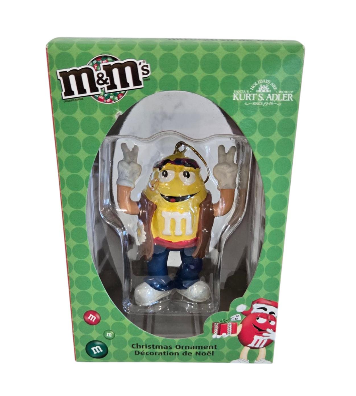 M&m's Yellow Figure Christmas Ornament **new in Box** - Etsy Canada