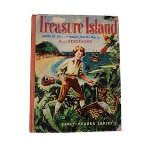 Vintage Treasure Island Book
