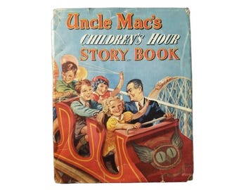Libro de cuentos "La hora de los niños" del tío Mac - Libros antiguos