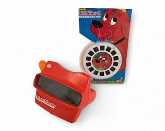 Conjunto View-Master: Visor + 4 carretes de Clifford, el gran perro rojo