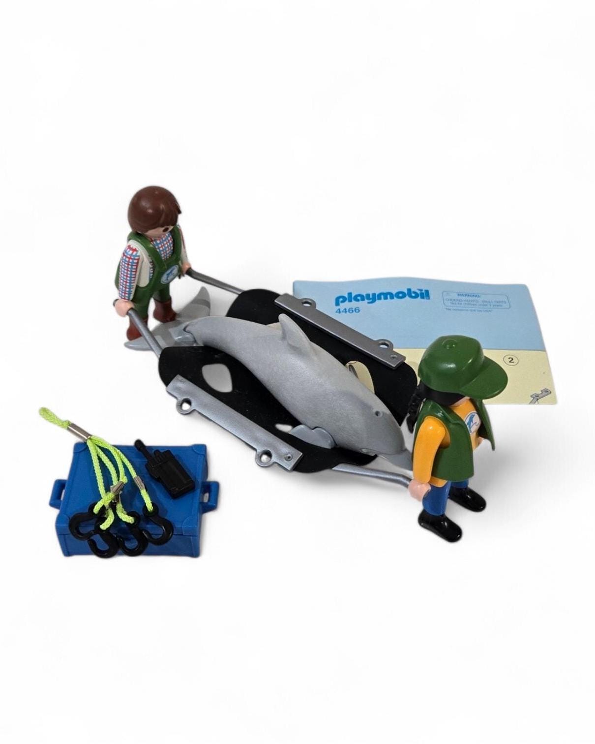 Playmobil Zoo Dolphin Rescue / Transport Set #4466 – Complete - Etsy