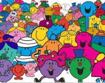 Mcdonald's Mr. Men Little Miss Happy Meal Toys – Classic Cartoon