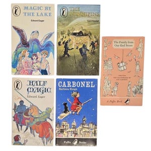 Libros vintage de Puffin de los años 70