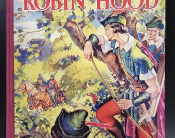 Livre vintage - Les aventures de Robin des Bois