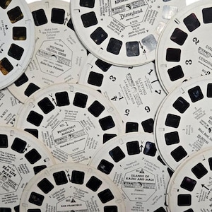 Vintage View-Master Reels