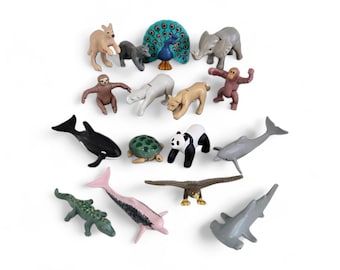 Playmobil Zoo 4850 + Panda Family 3241 + Penguins 4013 / Elephants