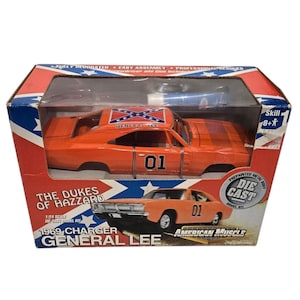 The Dukes of Hazzard 1969 Charger General Lee Diecast Kit – 1:24 Scale, New in Box (2002)