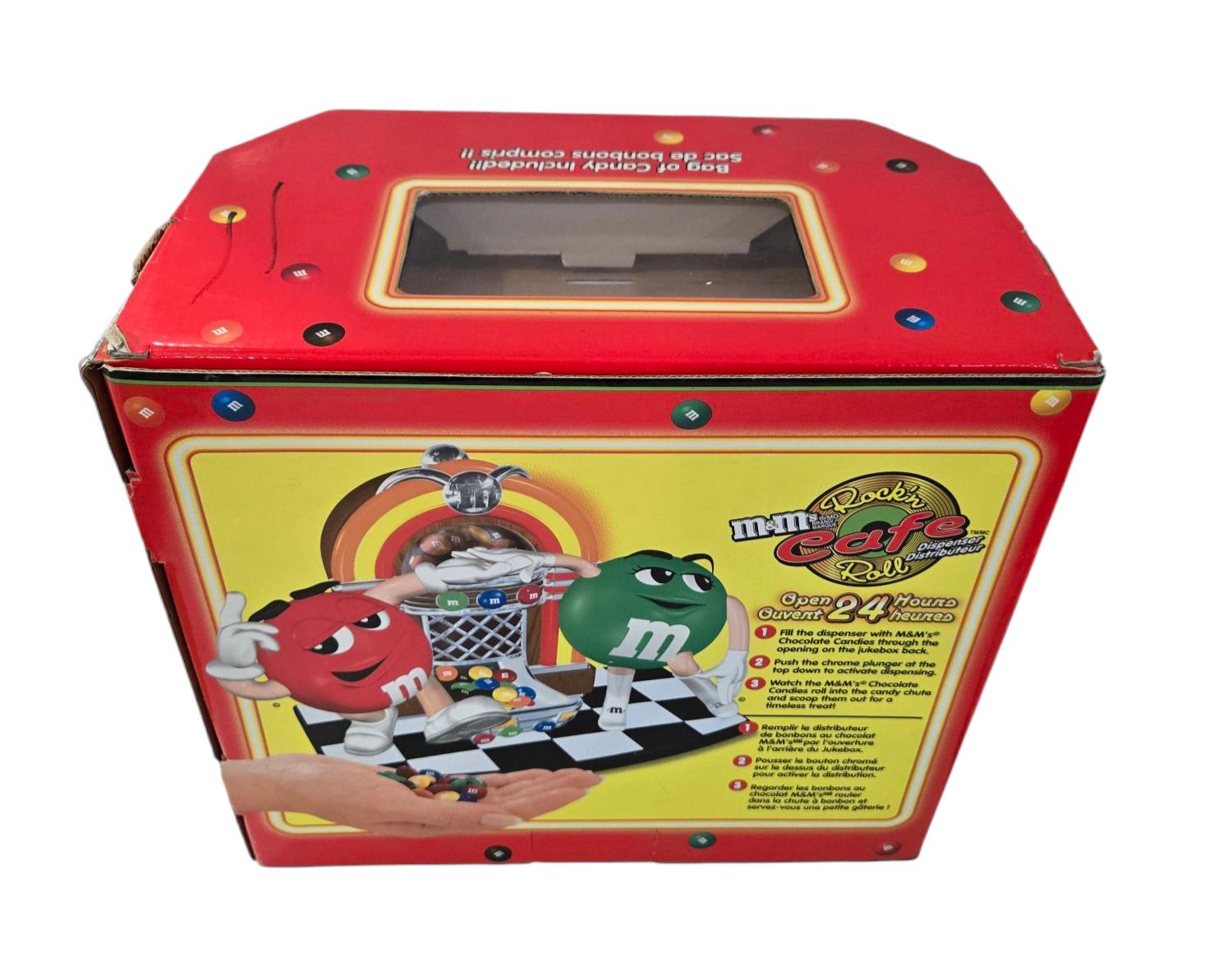 M&m's Rock'n Roll Café Jukebox Dispenser – Limited Edition