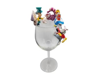 Alice In Wonderland Cup Edge Hanging Figurines
