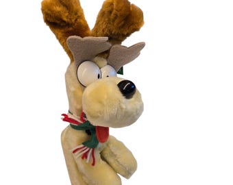 1980 年代のヴィンテージ ガーフィールド & オーディ ぬいぐるみ