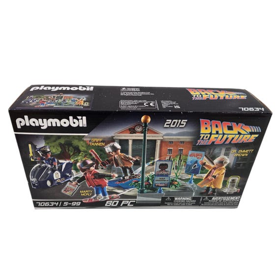Playmobil Back to the Future #70634 – 80-piece Set – New Sealed in