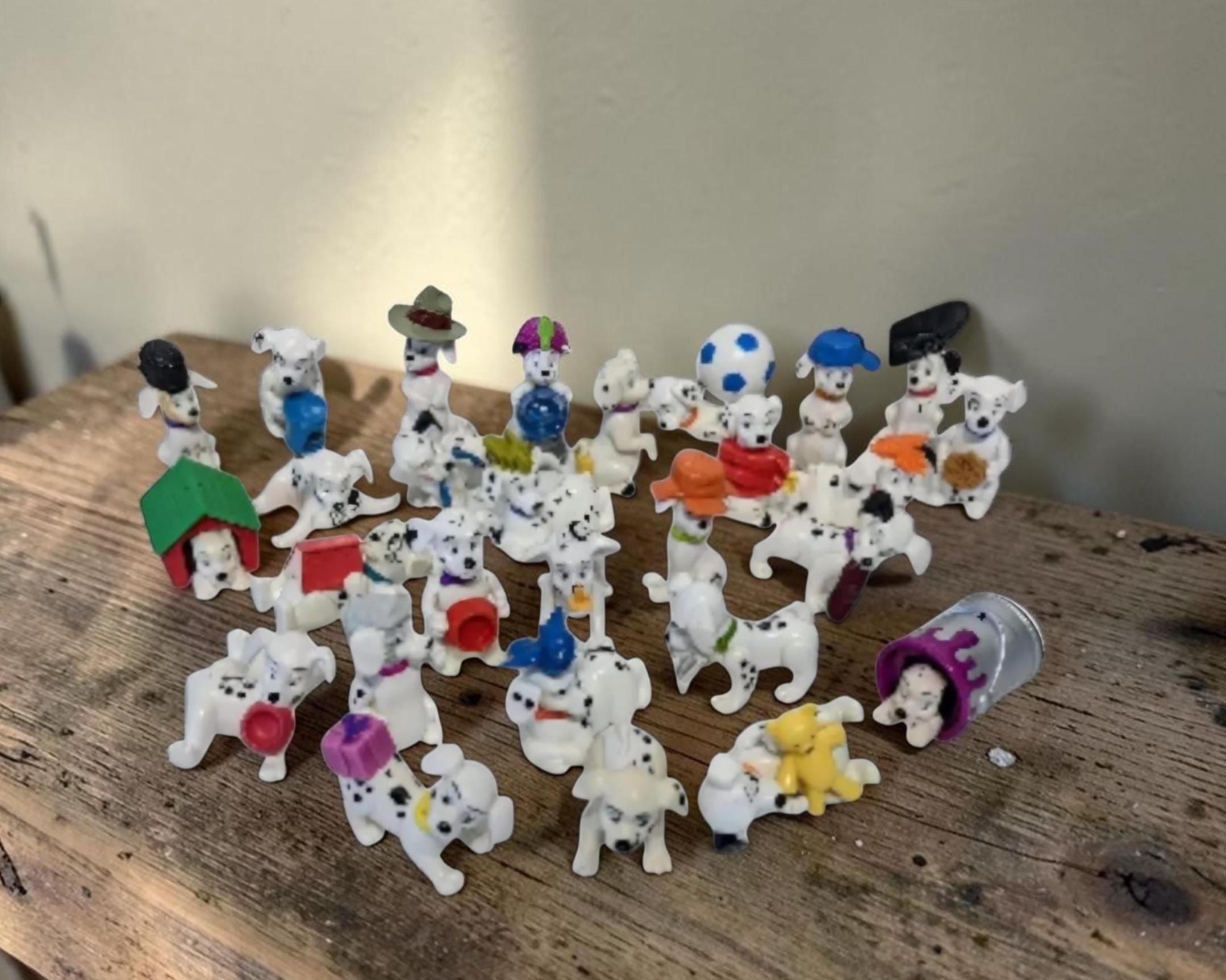 Vintage 1990's 101 Dalmatians PVC Puppy Figures - Etsy