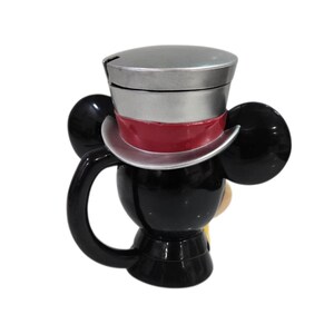 Vintage 1990’s Disney On Ice Mickey Mouse Mugs / Cups with Flip Cover Lid – 2 Colors To Choose From image 13