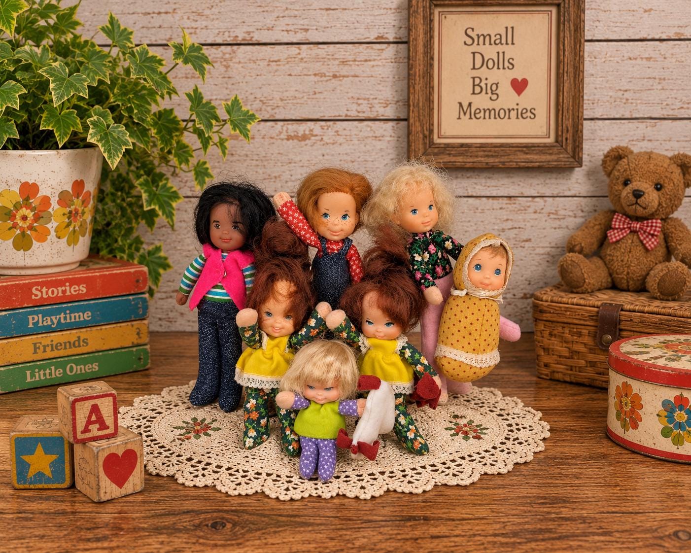 Vintage 1975 Mattel Inc. Dolls - Etsy