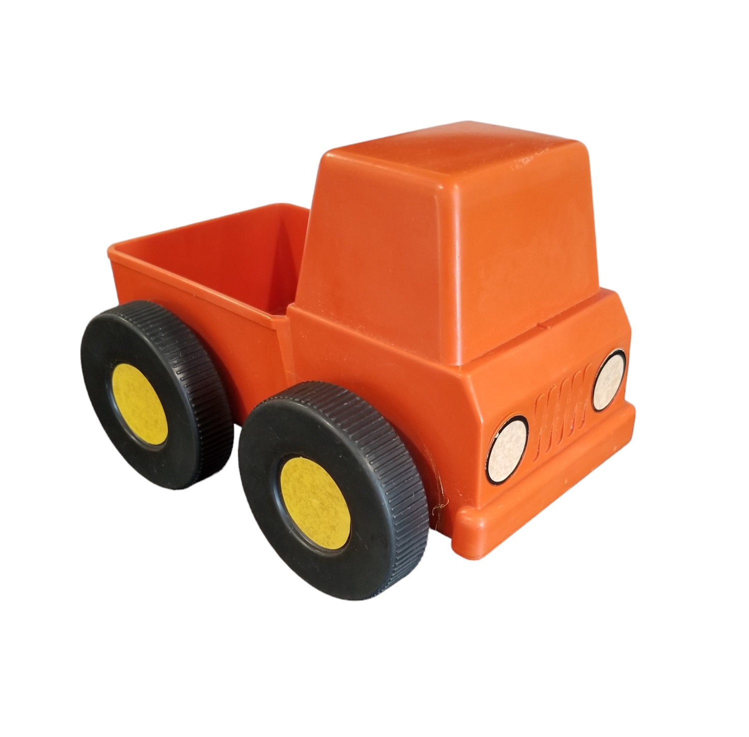 Vintage 1980's Orange Tupperware Tupper Toys Pick-em-up