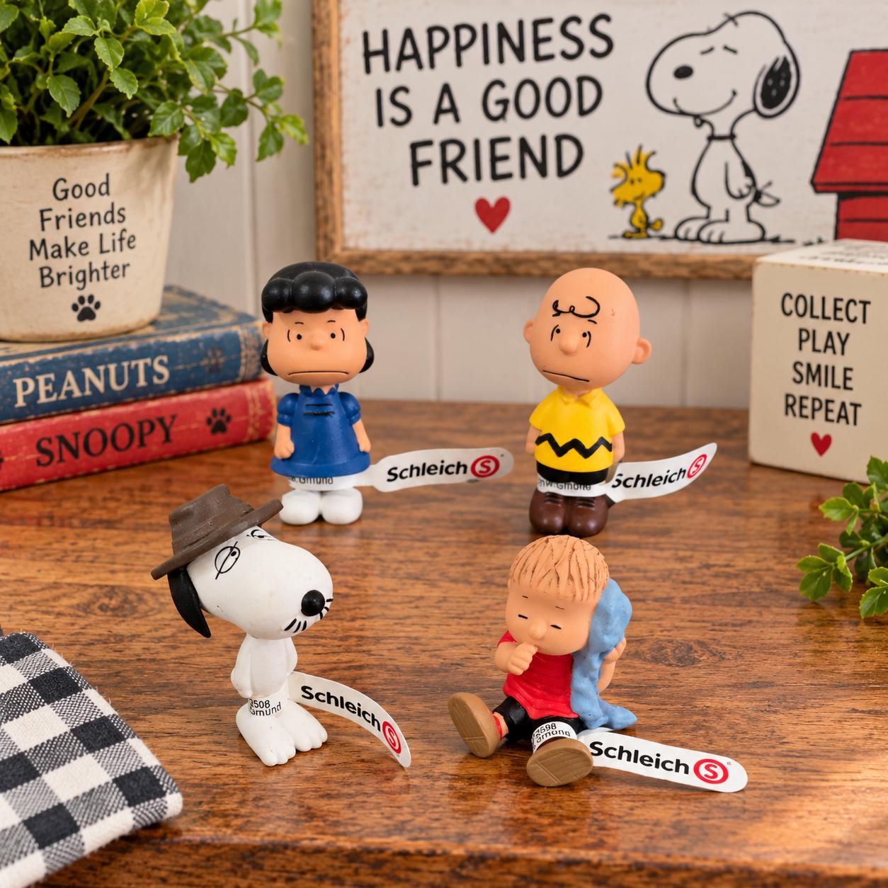 Schleich Peanuts Figures – New With Tags – 4 to Choose From