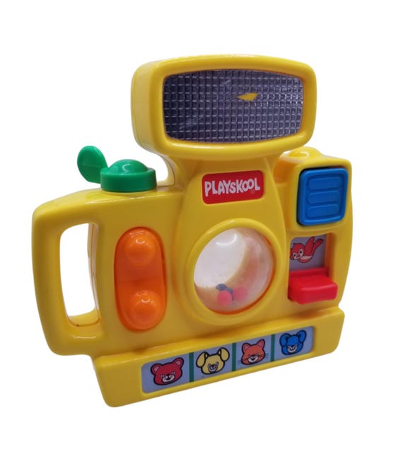 Vintage Playskool Baby Busy Camera Toy - Etsy