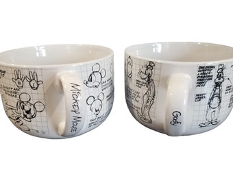 Tazas/tazas de sopa Disney Sketchbook