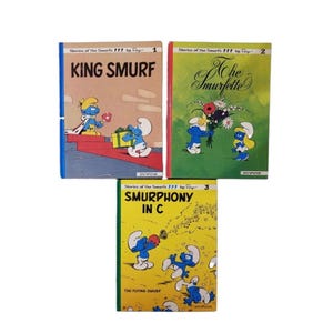 Smurf comic books - Etsy 日本