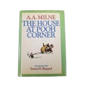 The House at Pooh Corner - Winnie Puuh Vintage Buch