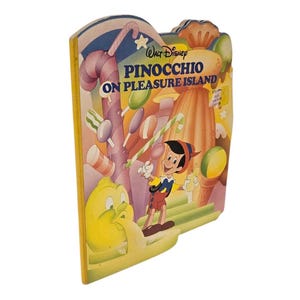 Walt Disney Pinocchio On Pleasure Island Cardboard Book