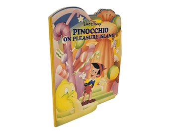 Walt Disney Pinocchio On Pleasure Island Cardboard Book
