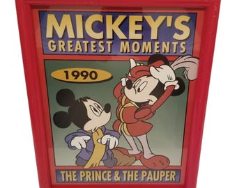 【未使用/レア】ディズニー ミッキー＆ミニー スキルスクリーン ヴィンテージ 未使用/レア】ディズニー ミッキー＆ミニー スキルスクリーン