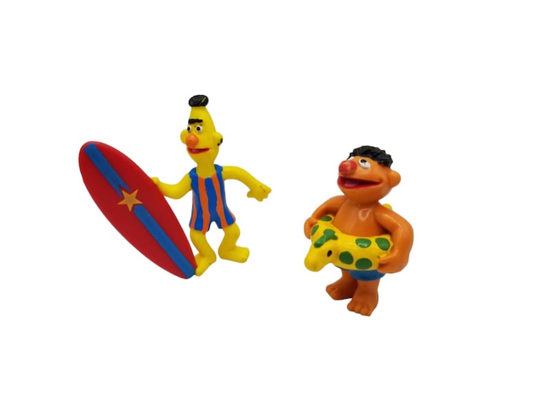 Sesame Character Inflatable Pool Vintage Applause PVC Sesame Street / Muppets Figures - Etsy