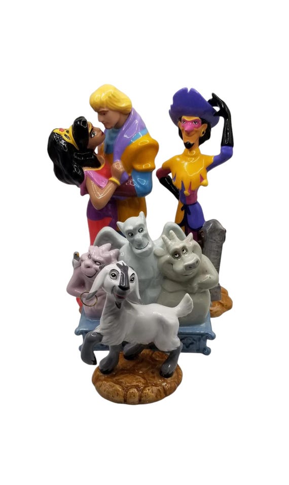Walt Disney Hunchback of Notre Dame Porcelain Figurines - Etsy