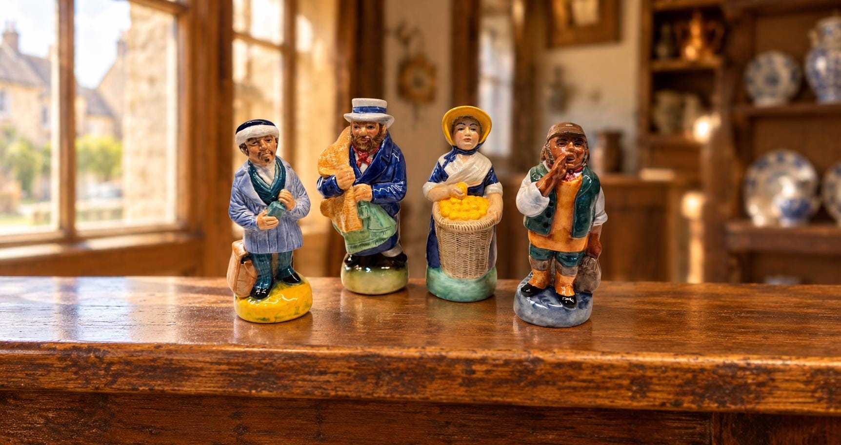 Vintage Limited Edition 1980's “cries of London” Toby Jugs by