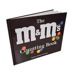 Vintage 1990&#39;s The M&M&#39;s Counting Book Hardcover