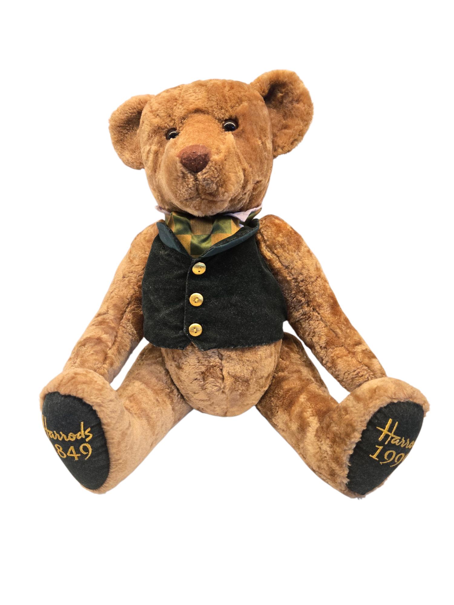 ぬいぐるみ Harrods 30th Anniversary Bear 2015 2016 Harrods - HARRODS(ハロッズ) ぬいぐるみ - アイボリー クマ