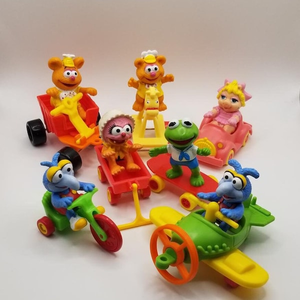 Vintage 1980's Muppet Toys