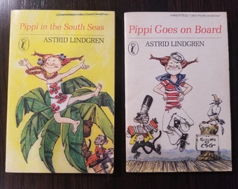 Pippi-Bücher (Lot von 2) von Astrid Lindgren