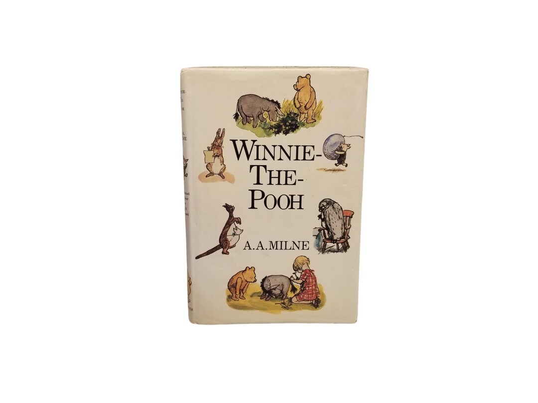 Vintage 1970's Winnie the Pooh Hardcover With Dustcover Book - Etsy