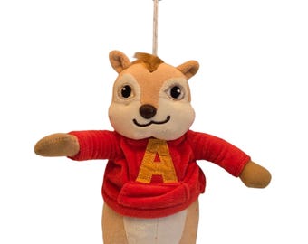 愛らしいアルビンとチップマンクスのぬいぐるみハングアップフィギュア