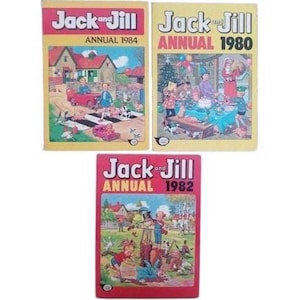 Vintage Book - Jack and Jill Annuals