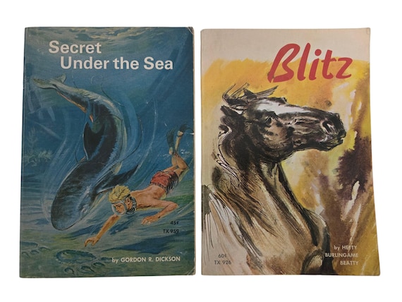 Vintage 1960's Scholastic Books - Etsy