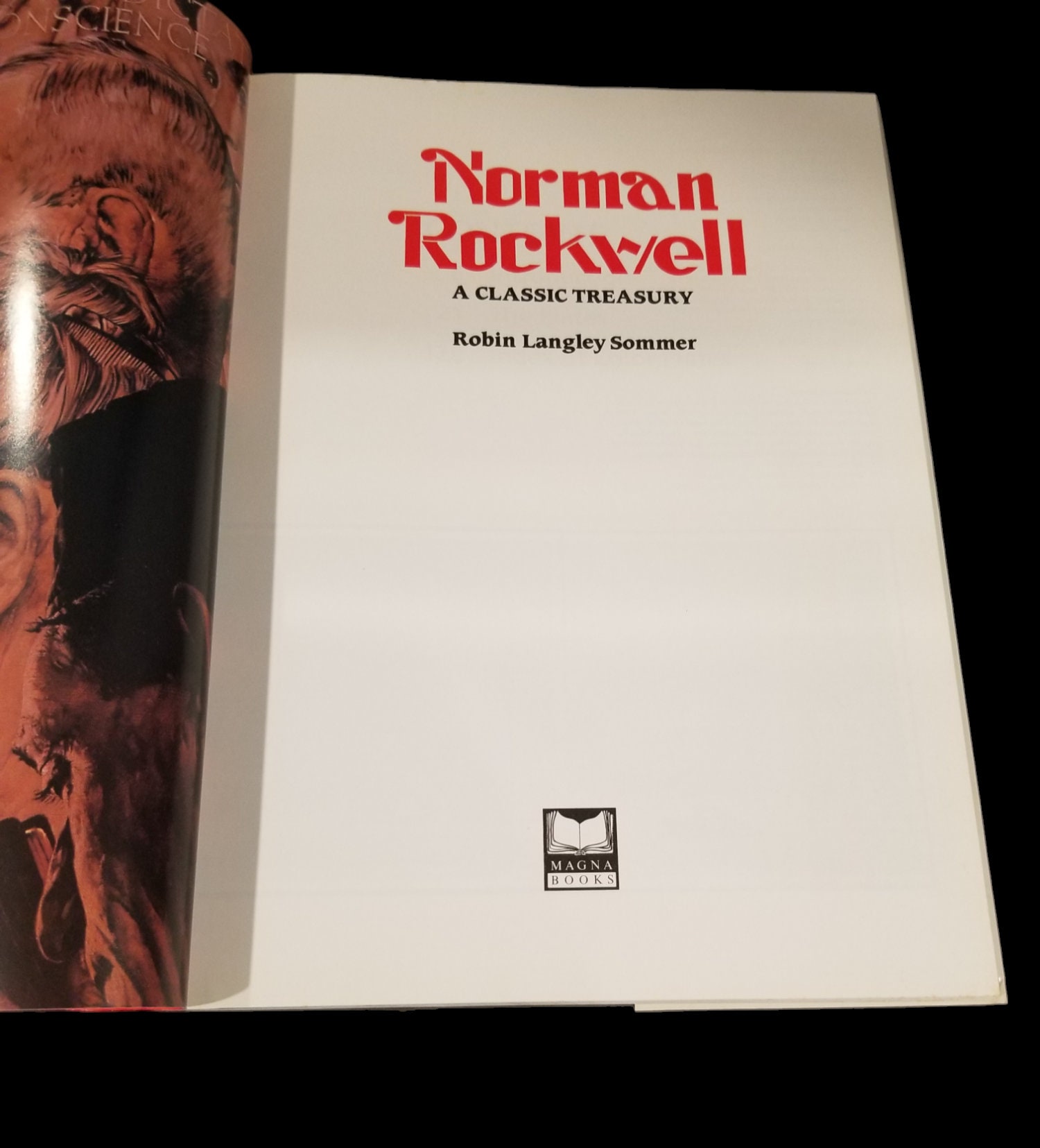 Norman Rockwell: a Classic Treasury - Vintage Book - Etsy