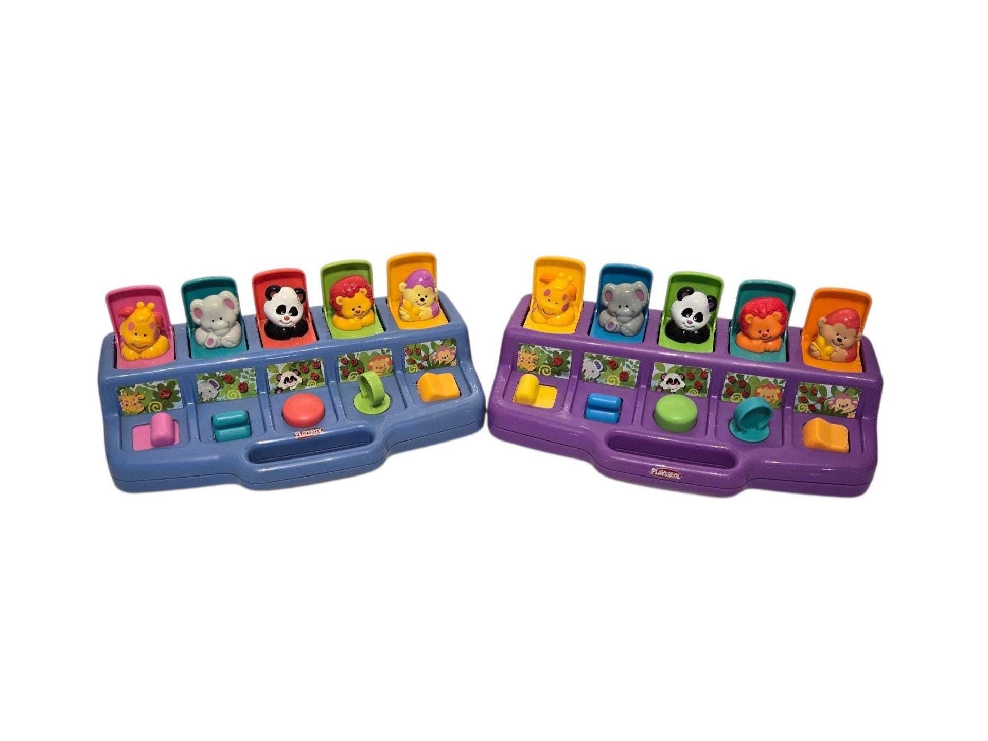 Vintage 1990's Playskool Poppin Pals Pop-up Jungle Animals - Etsy