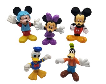 ヴィンテージ ディズニー ミッキー ミニーマウス プルート 2インチ