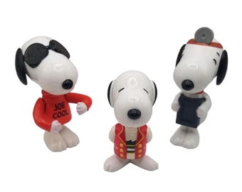 90s SNOOPY マクドナルド ハッピーセット スヌーピー フィギュア 1999年マクドナルド スヌーピー、CHOOSE YOUR OWN、ヴィンテージ