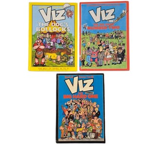 Vintage Viz Books - 3 om uit te kiezen